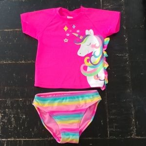 5t Pink Unicorn Tankini